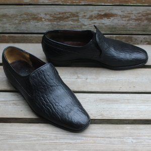 Church’s Black “Fighting Seal” Leather Slip-On EUC